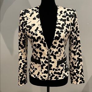 Stylish Black and White Women's Jacket